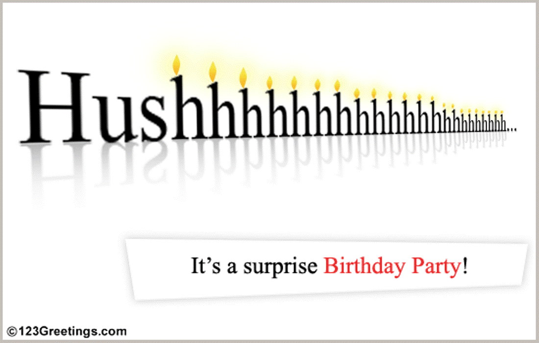 Surprise Birthday Party