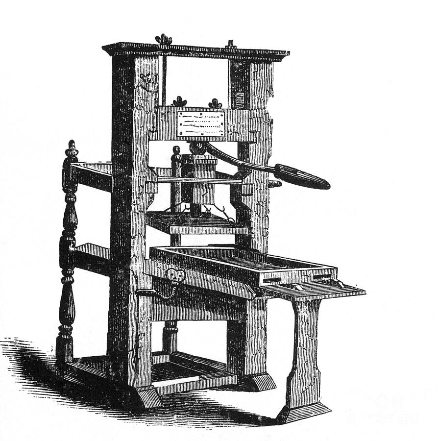 The Printing press is one of the World top 10 inventions