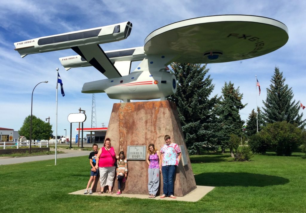 Vulcan (the Trekkie town), Alberta is one of the Best Places in Canada for Holidays