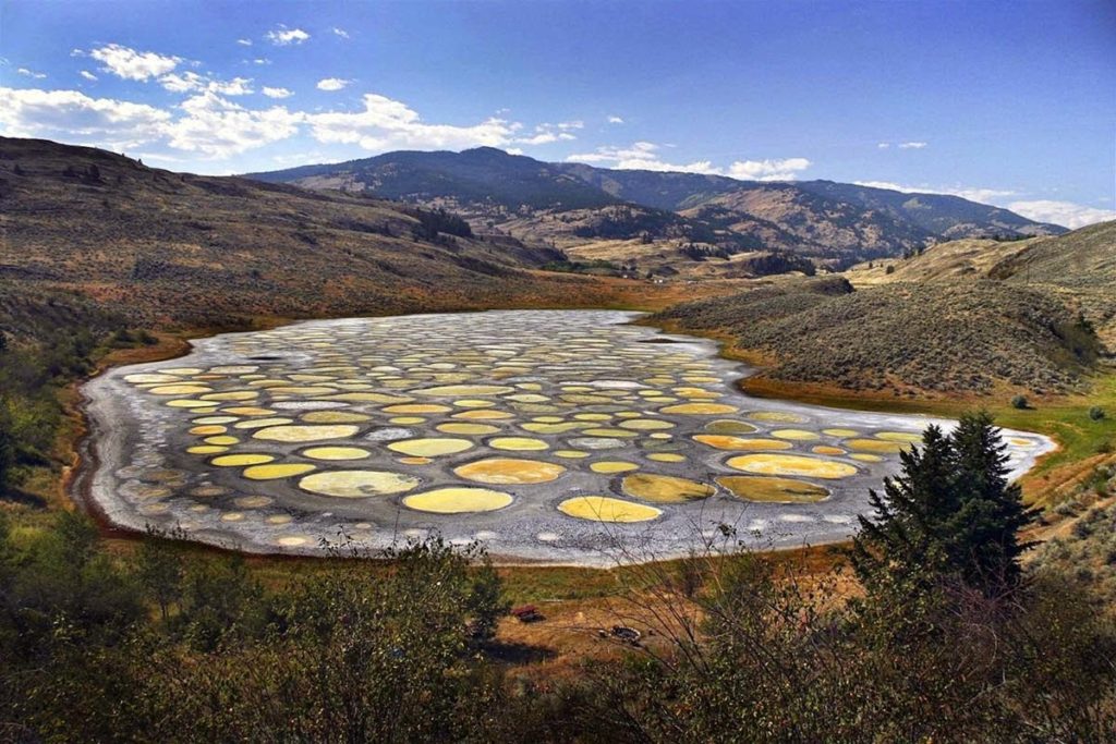 Spotted Lake, Osoyoos, British Columbia is the one of the craziest places on earth