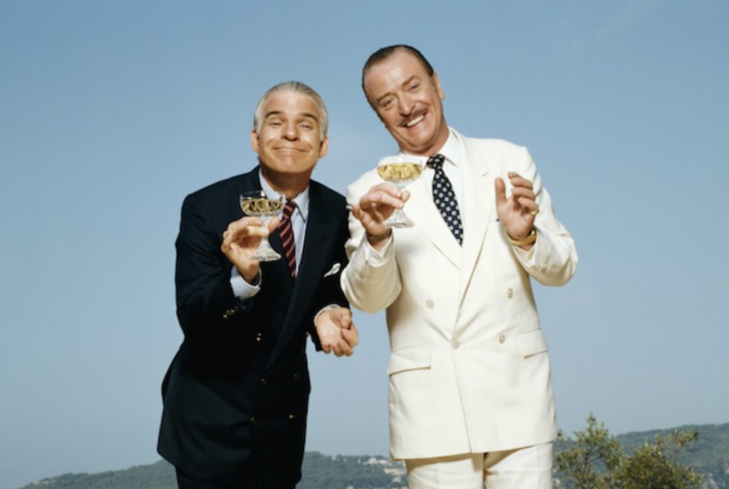Frank Oz recreated Ralph Levy’s Bedtime Story (1964) as Dirty Rotten Scoundrels in 1988