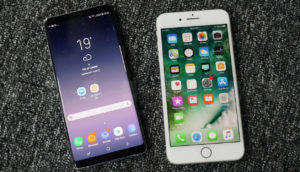 Samsung Galaxy Note 8 vs iPhone 8: