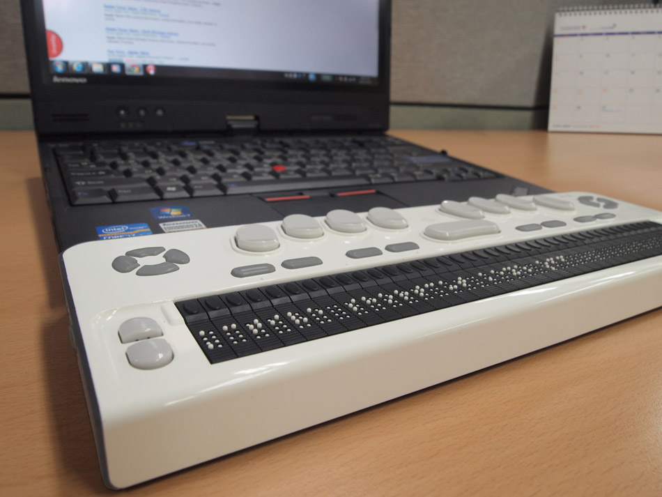 Latest Healthcare Tech Medical Gadgets for the Disabled - Braille EDGE 40 Display