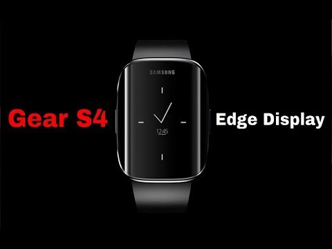 Gear S4 With Edge Screen Display