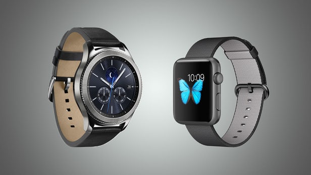 Compare Apple Watch Series 3 vs Samsung Gear S3 Frontier