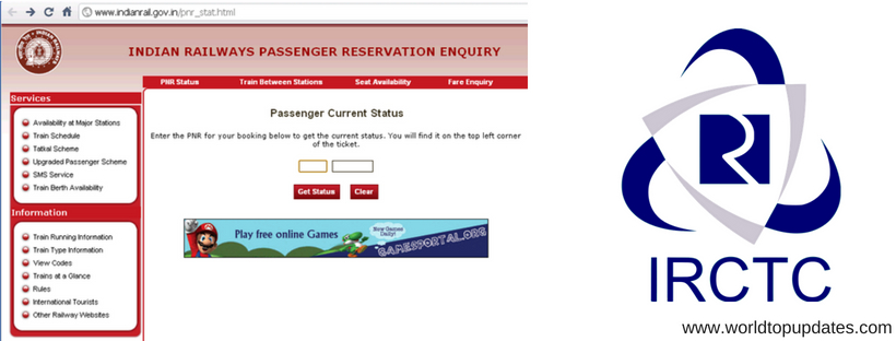 how to check pnr status online