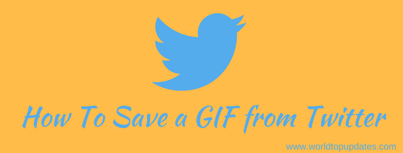 How To Save a GIF from Twitter