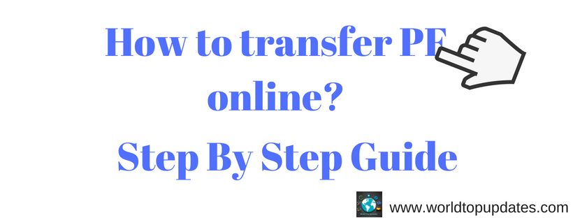 transfer pf online