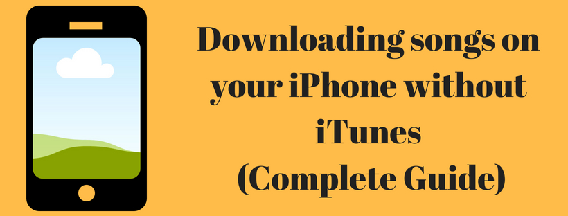 Download songs on your iPhone without iTunes 