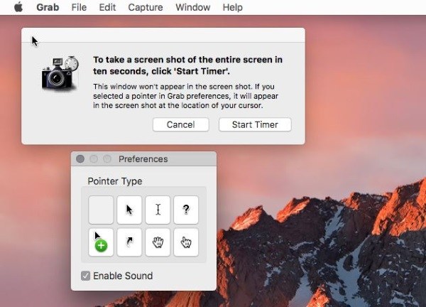 Print Screen on Mac