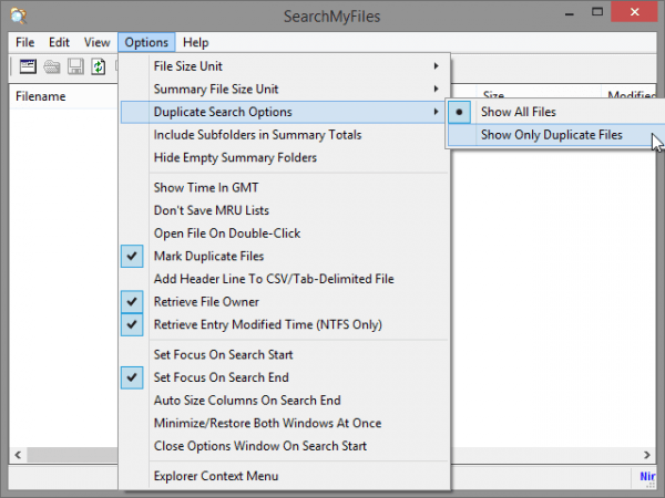 duplicate file finder for windows 