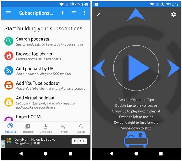 Best Podcasts Apps for Android Phones